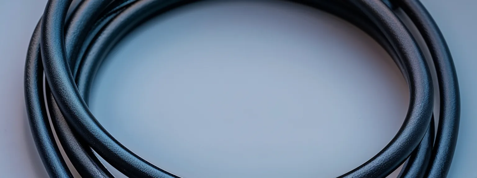 Macro product shot of cables