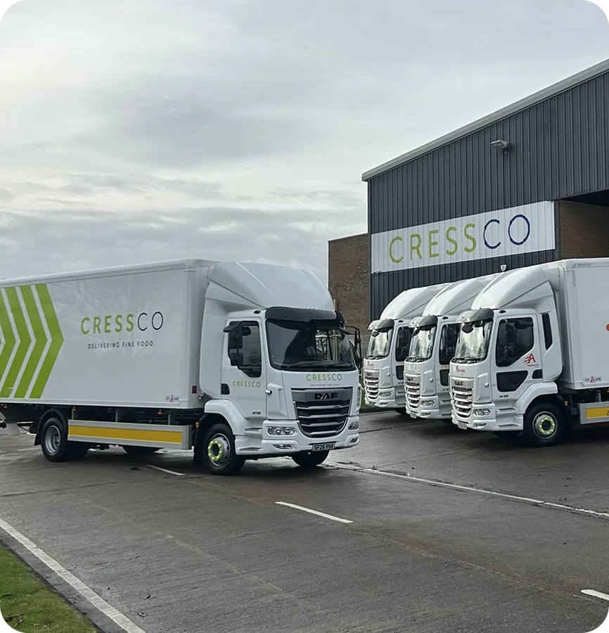 The Cress Company parking lot