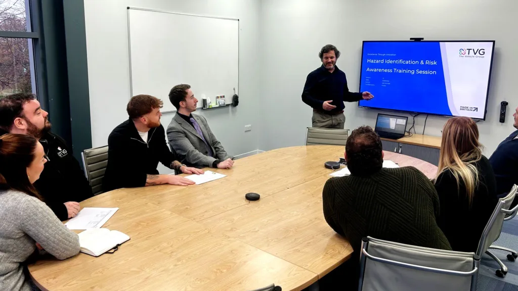 People in a conference room